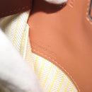 LOEWE Cushion Tote Small Tote Bag Canvas Yellow Auth 196303A-12