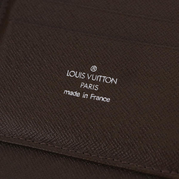 LOUIS VUITTON Taiga Organizer Atoll Travel Case Grizzly M30658 LV Auth 196305