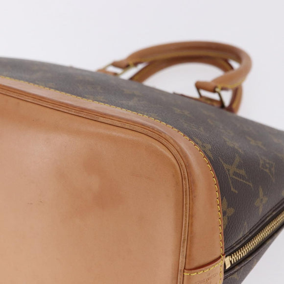 LOUIS VUITTON Monogram Alma Hand Bag M51130 LV Auth 196310A