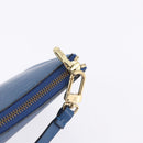 LOUIS VUITTON Epi Pochette Accessoires Pouch Blue M52985 LV Auth 196311-10