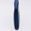 LOUIS VUITTON Epi Pochette Accessoires Pouch Blue M52985 LV Auth 196311-3