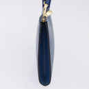 LOUIS VUITTON Epi Pochette Accessoires Pouch Blue M52985 LV Auth 196311-4