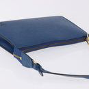 LOUIS VUITTON Epi Pochette Accessoires Pouch Blue M52985 LV Auth 196311-6