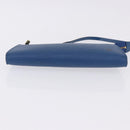 LOUIS VUITTON Epi Pochette Accessoires Pouch Blue M52985 LV Auth 196311-5