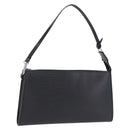 LOUIS VUITTON Epi Pochette Accessoires Pouch Black M52982 LV Auth 196312V-1