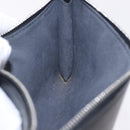 LOUIS VUITTON Epi Pochette Accessoires Pouch Black M52982 LV Auth 196312V-17