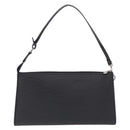 LOUIS VUITTON Epi Pochette Accessoires Pouch Black M52982 LV Auth 196312V-3