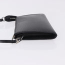 LOUIS VUITTON Epi Pochette Accessoires Pouch Black M52982 LV Auth 196312V-5
