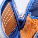 LOEWE Irohebe Nature Neck Pouch Shoulder Bag Canvas Blue Silver Auth 196313A-19
