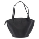 LOUIS VUITTON Epi Saint Jacques Shopping Bag Black M52272 LV Auth 196314-3