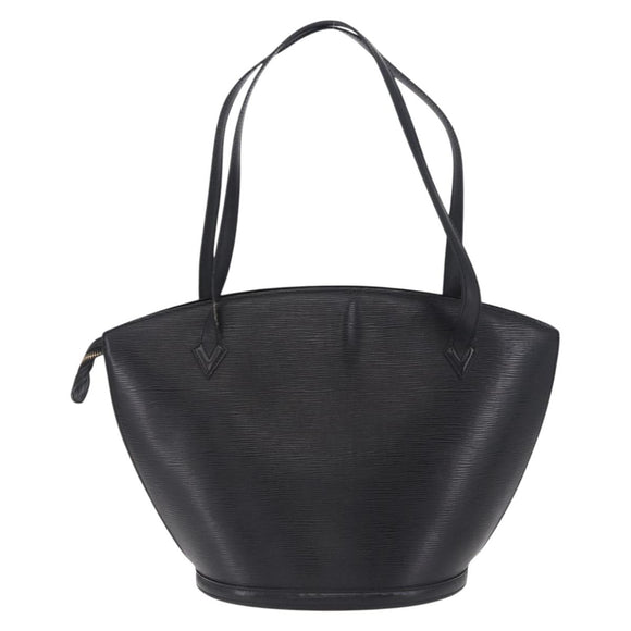 LOUIS VUITTON Epi Saint Jacques Shopping Bag Black M52272 LV Auth 196314