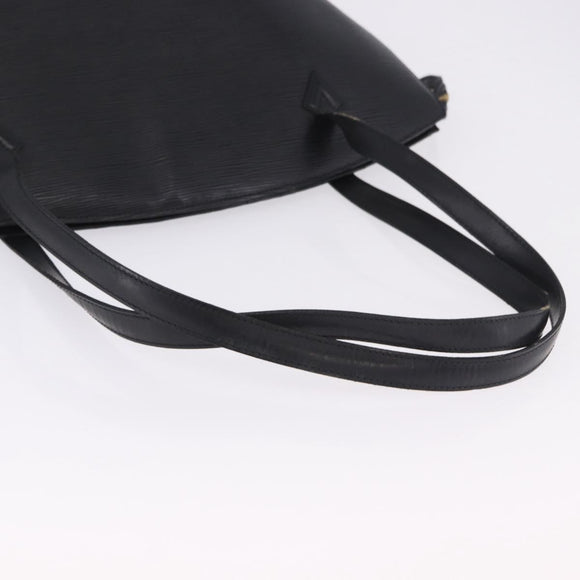 LOUIS VUITTON Epi Saint Jacques Shopping Bag Black M52272 LV Auth 196314