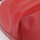 LOUIS VUITTON Epi Noe Shoulder Bag Red M44007 LV Auth 196315-14