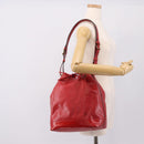 LOUIS VUITTON Epi Noe Shoulder Bag Red M44007 LV Auth 196315-19