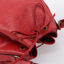 LOUIS VUITTON Epi Noe Shoulder Bag Red M44007 LV Auth 196315-6