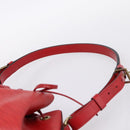 LOUIS VUITTON Epi Noe Shoulder Bag Red M44007 LV Auth 196315-8