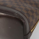 LOUIS VUITTON Damier Ebene Alma Hand Bag N51131 LV Auth 196316-10