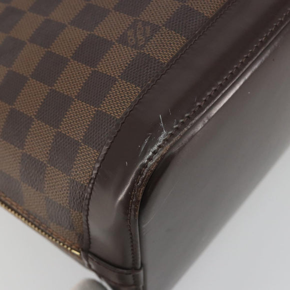 LOUIS VUITTON Damier Ebene Alma Hand Bag N51131 LV Auth 196316