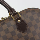 LOUIS VUITTON Damier Ebene Alma Hand Bag N51131 LV Auth 196316-15