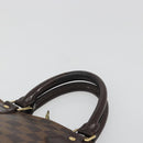 LOUIS VUITTON Damier Ebene Alma Hand Bag N51131 LV Auth 196316-8