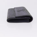 CHANEL Long Wallet Leather Purple CC Auth 196318-3
