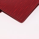 LOUIS VUITTON Epi Agenda PM Day Planner Cover Red R20057 LV Auth 196319-15