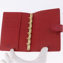 LOUIS VUITTON Epi Agenda PM Day Planner Cover Red R20057 LV Auth 196319-8