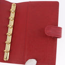 LOUIS VUITTON Epi Agenda PM Day Planner Cover Red R20057 LV Auth 196319-19