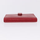LOUIS VUITTON Epi Agenda PM Day Planner Cover Red R20057 LV Auth 196319-4
