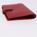LOUIS VUITTON Epi Agenda PM Day Planner Cover Red R20057 LV Auth 196319-5