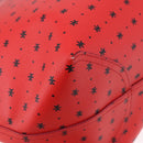 Coach Tote Bag PVC Canvas Disney Collaboration Red Silver Auth 196322A-12