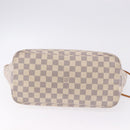 LOUIS VUITTON Damier Azur Neverfull MM Tote Bag N41605 LV Auth 196323A-6