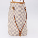 LOUIS VUITTON Damier Azur Neverfull MM Tote Bag N41605 LV Auth 196323A-3