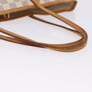 LOUIS VUITTON Damier Azur Neverfull MM Tote Bag N41605 LV Auth 196323A-8