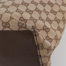 GUCCI GG Canvas Tote Bag Pink Gold 002 1098 Auth 196324-12