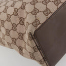GUCCI GG Canvas Tote Bag Pink Gold 002 1098 Auth 196324-13
