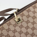 GUCCI GG Canvas Tote Bag Pink Gold 002 1098 Auth 196324-15