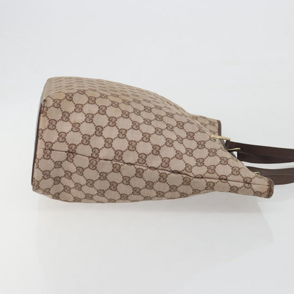 GUCCI GG Canvas Tote Bag Pink Gold 002 1098 Auth 196324
