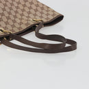 GUCCI GG Canvas Tote Bag Pink Gold 002 1098 Auth 196324-7