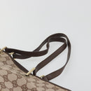 GUCCI GG Canvas Tote Bag Pink Gold 002 1098 Auth 196324-8