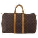 LOUIS VUITTON Monogram Keepall 45 Boston Bag M41428 LV Auth 196325A-13