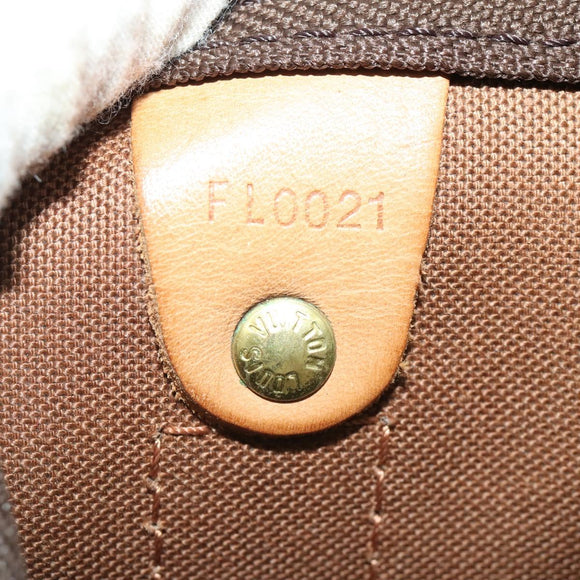 LOUIS VUITTON Monogram Keepall 45 Boston Bag M41428 LV Auth 196325A
