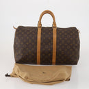 LOUIS VUITTON Monogram Keepall 45 Boston Bag M41428 LV Auth 196325A-12