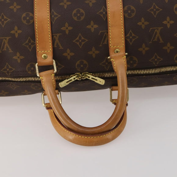 LOUIS VUITTON Monogram Keepall 45 Boston Bag M41428 LV Auth 196325A