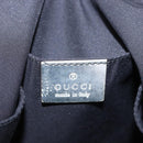 GUCCI GG Canvas Sherry Line Tote Bag Silver 189669 Auth 196326-15