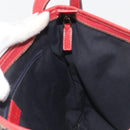 GUCCI GG Canvas Abbey Shoulder Bag Navy Gold 131326 Auth 196328-19
