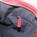 GUCCI GG Canvas Abbey Shoulder Bag Navy Gold 131326 Auth 196328-21