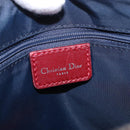 Christian Dior Trotter Canvas Hand Bag Navy Silver Auth 196330A-16