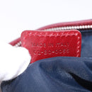 Christian Dior Trotter Canvas Hand Bag Navy Silver Auth 196330A-12