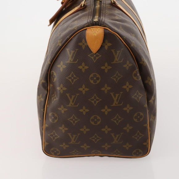 LOUIS VUITTON Monogram Keepall 45 Boston Bag M41428 LV Auth 196331V